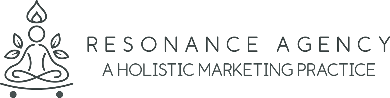 Resonance Agency Logo with Tagline A Holistic Marketing Practice